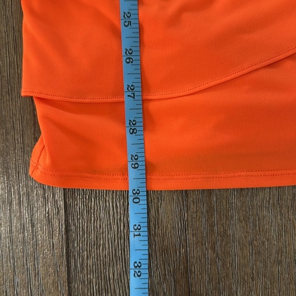 Cache Halter Mini Dress Orange - Picture 10 of 10